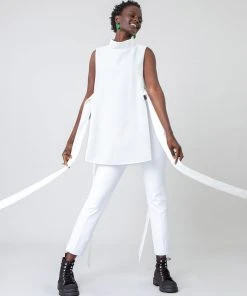 Spanx On-the-Go Ankle Slim Straight Pant With Silver Lining Technology New Arrivals