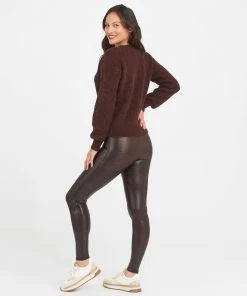 Spanx Faux Leather Croc Shine Leggings 16 Spanx Faux Leather Croc Shine Leggings