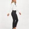 Spanx The Perfect Black Pant, Ankle Tuxedo Slim Straight