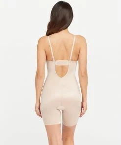Spanx Best Sellers Suit Your Fancy Plunge Low-Back Mid-Thigh Bodysuit