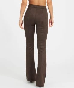 Spanx New Arrivals Faux Suede Flare Pants