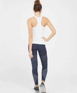 Spanx Look At Me Now Seamless Moto Leggings, Indigo Sky Comfy Essentials