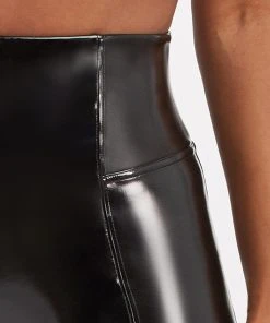 Spanx Faux Patent Leather Leggings