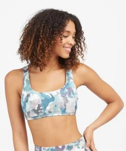 Spanx Sports Bras + Panties Printed Low Impact Sports Bra 21 Spanx Sports Bras + Panties Printed Low Impact Sports Bra