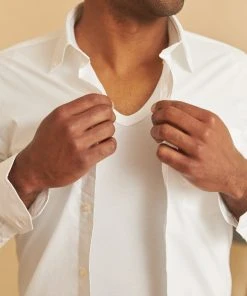 Spanx Sculpt Cotton V-Neck