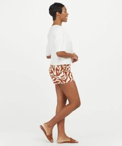 Spanx On-the-Go Printed Shorts, 4" New Arrivals 23 Spanx On-the-Go Printed Shorts, 4