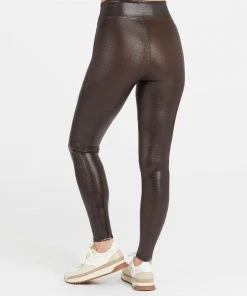 Spanx Faux Leather Croc Shine Leggings 17 Spanx Faux Leather Croc Shine Leggings