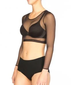 Shop All Clothing Spanx® Sheer Fashion Mesh Crop Top 14 Shop All Clothing Spanx® Sheer Fashion Mesh Crop Top