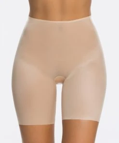 Spanx Skinny Britches® Mid-Thigh Short Shop All Shapewear 26 Spanx Skinny Britches® Mid-Thigh Short Shop All Shapewear