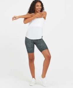 Spanx Booty Boost® Active 8” Speckled Bike Short Shop All Activewear