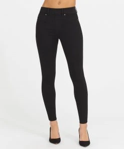 Spanx Ankle Skinny Jeans, Clean Black Best Sellers 12 Spanx Ankle Skinny Jeans, Clean Black Best Sellers
