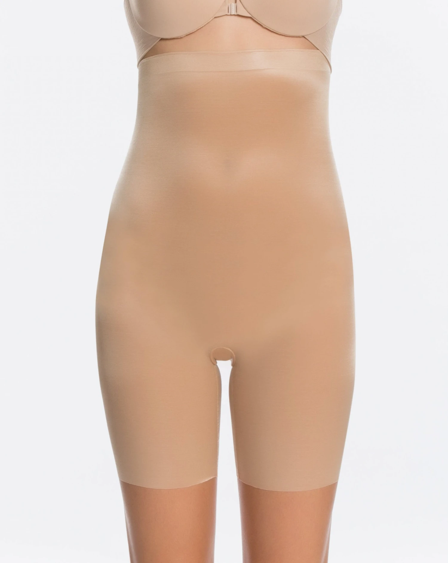 Spanx Skinny Britches® High-Waisted Mid-Thigh Short Shop All Shapewear 4 Spanx Skinny Britches® High-Waisted Mid-Thigh Short Shop All Shapewear