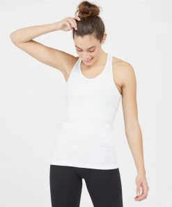 Spanx Look At Me Now Seamless Tank Shop All Activewear 22 Spanx Look At Me Now Seamless Tank Shop All Activewear