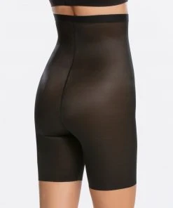 Spanx Skinny Britches® High-Waisted Mid-Thigh Short Shop All Shapewear 28 Spanx Skinny Britches® High-Waisted Mid-Thigh Short Shop All Shapewear