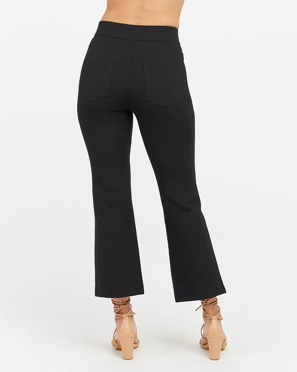 Spanx Shop All Clothing The Perfect Black Pant, Cropped Flare 8 Spanx Shop All Clothing The Perfect Black Pant, Cropped Flare