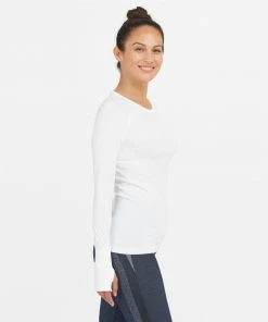 Spanx Look At Me Now Seamless Long Sleeve Tee