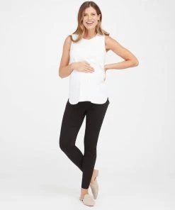 Spanx Comfy Essentials Mama Ankle Jean-Ish® Leggings 20 Spanx Comfy Essentials Mama Ankle Jean-Ish® Leggings