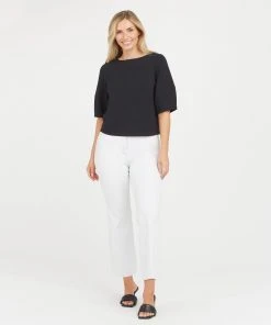 Spanx AirEssentials Puff Sleeve ‘At-the-Hip’ Top