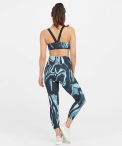 Spanx Sports Bras + Panties Printed Low Impact Sports Bra 28 Spanx Sports Bras + Panties Printed Low Impact Sports Bra