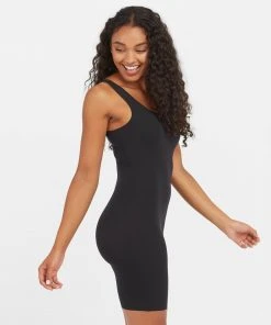 Spanx Luxe Essentials Tank Mid-Thigh Bodysuit 8 Spanx Luxe Essentials Tank Mid-Thigh Bodysuit