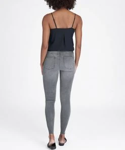 Spanx Vintage Distressed Ankle Skinny Jeans Shop All Clothing
