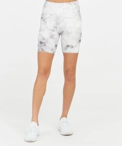 Spanx Booty Boost® Active Cloudy Tie Dye Bike Short, 8