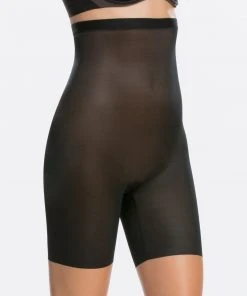 Spanx Skinny Britches® High-Waisted Mid-Thigh Short Shop All Shapewear 29 Spanx Skinny Britches® High-Waisted Mid-Thigh Short Shop All Shapewear