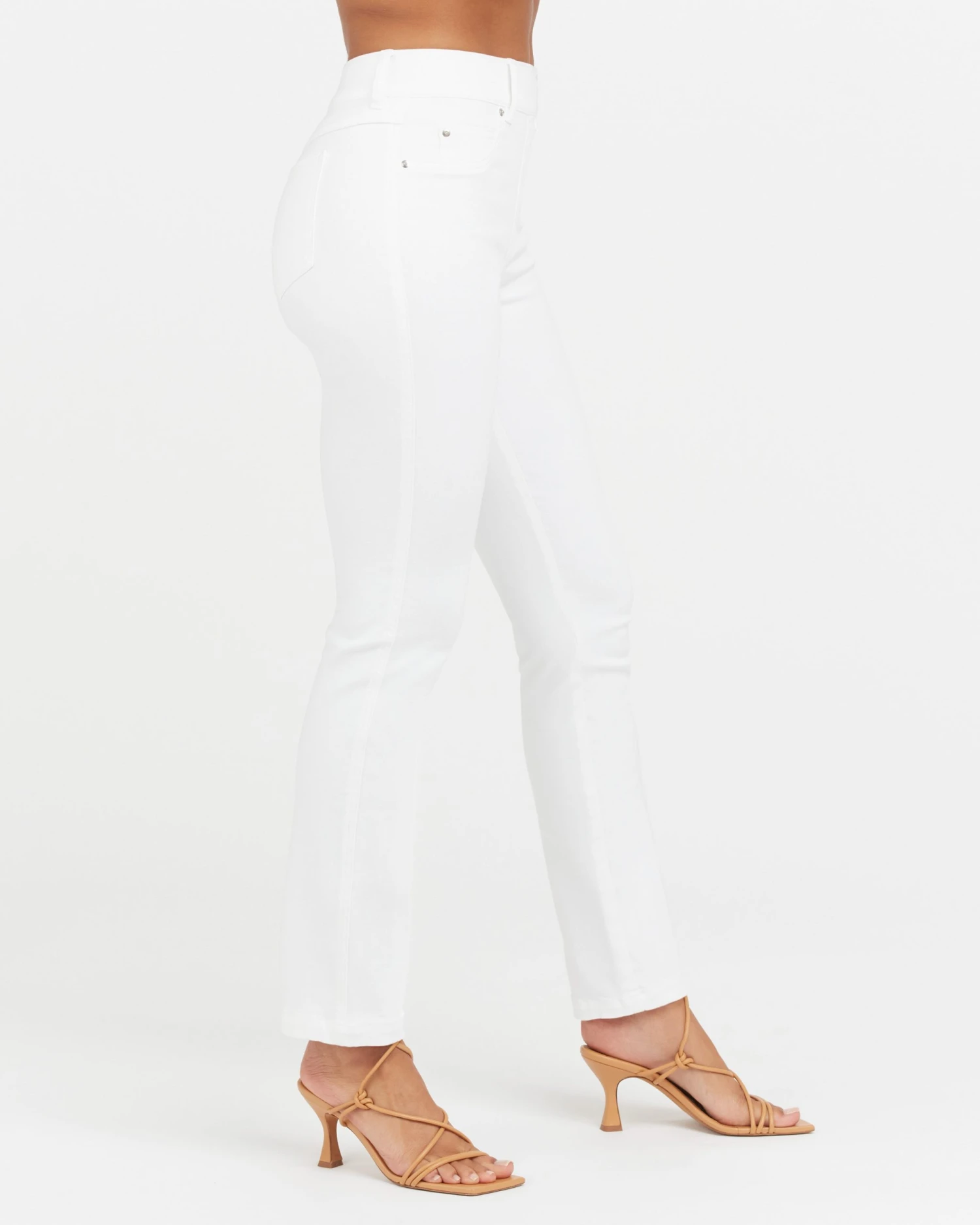 Spanx New Arrivals Ankle Straight Leg Jeans, White 8 Spanx New Arrivals Ankle Straight Leg Jeans, White