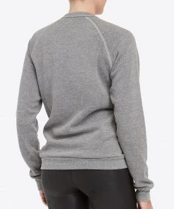 Spanx Shop All Sale Bow & Drape Sweatshirt